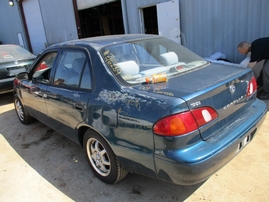 2000 TOYOTA COROLLA VE TEAL 1.8L AT Z16289